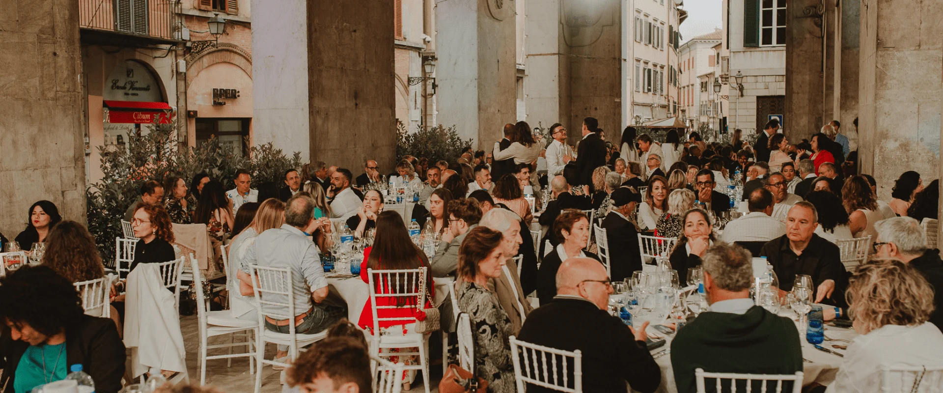 Cena sul Ponte di Mezzo