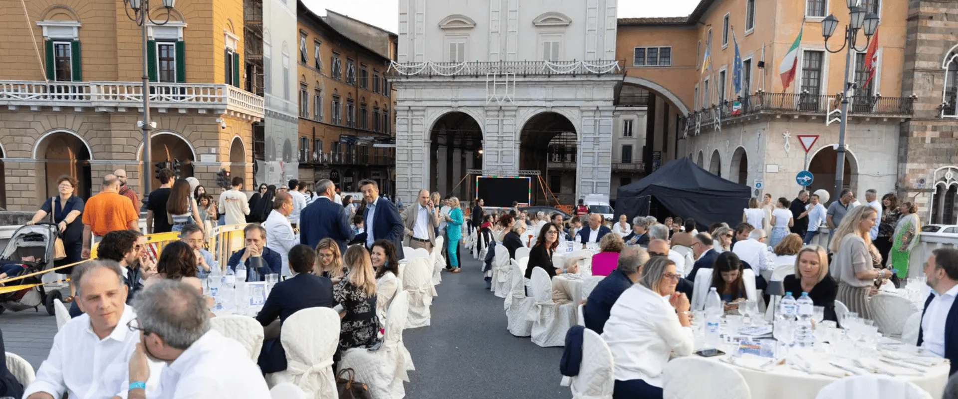 Cena sul Ponte di Mezzo