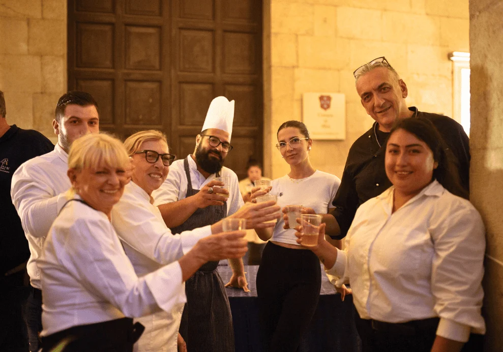 Cena sul Ponte di Mezzo