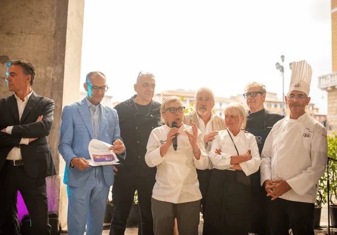 Cena sul Ponte di Mezzo